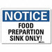 Notice Sign 10x14in Reflective Sheeting