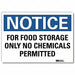 Notice Sign 5inx7in Reflective Sheeting