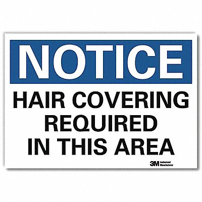 Notice Sign 5inx7in Reflective Sheeting