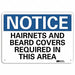Notice Sign 7 in x 10 in Plastic