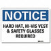 Notice Sign 5inx7in Reflective Sheeting