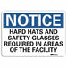 Notice Sign 7 in x 10 in Aluminum