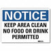 Notice Sign 10x14in Reflective Sheeting
