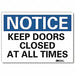 Notice Sign 5inx7in Reflective Sheeting
