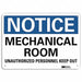 Notice Sign RecycldReflecAlum 10 Wx7 H