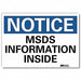 Notice Sign 5inx7in Reflective Sheeting