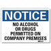 Notice Sign 10x14in Reflective Sheeting