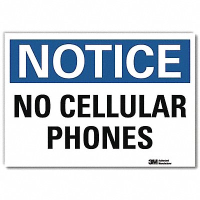 Notice Sign 7inx10in Reflective Sheeting