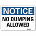 Notice Sign 5inx7in Reflective Sheeting