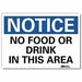 Notice Sign 7inx10in Reflective Sheeting