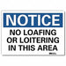 Notice Sign 10x14in Reflective Sheeting