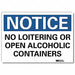 Notice Sign 7inx10in Reflective Sheeting