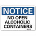 Notice Sign 7inx10in Reflective Sheeting