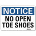 Notice Sign 7inx10in Reflective Sheeting