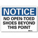 Notice Sign 10x14in Reflective Sheeting