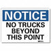 Notice Sign 10 in x 14 in Rflct Sheeting