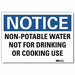 Notice Sign 10inx14in Reflctv Sheeting