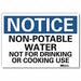 Notice Sign 7 in x 10 in Rflct Sheeting