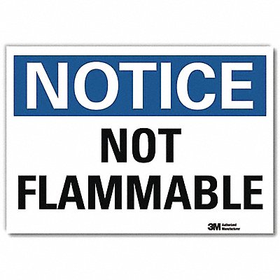 Notice Sign 10 in x 14 in Rflct Sheeting