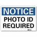 Notice Sign 7inx10in Reflective Sheeting