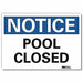 Notice Sign 10inx14in Reflctv Sheeting
