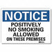 Notice Sign 10 in x 14 in Rflct Sheeting
