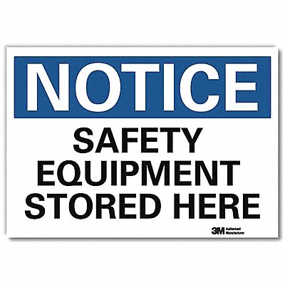 Notice Sign 7inx10in Reflective Sheeting