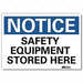 Notice Sign 7inx10in Reflective Sheeting