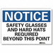 Notice Sign 10inx14in Reflctv Sheeting