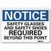 Notice Sign 10inx14in Reflctv Sheeting