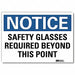 Notice Sign 5inx7in Reflective Sheeting