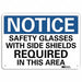 Notice Sign 7 in x 10 in Plastic