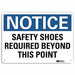 Notice Sign 10 in x 14 in Aluminum