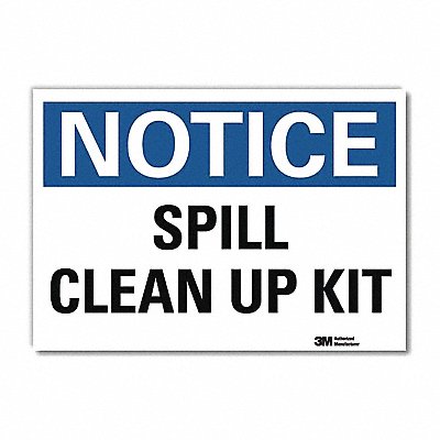 Notice Sign 10x14in Reflective Sheeting