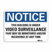 Notice Sign 10 in x 14 in Aluminum