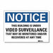 Notice Sign 7inx10in Reflective Sheeting