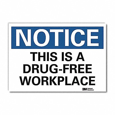 Notice Sign 5inx7in Reflective Sheeting