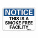 Notice Sign 7 in x 10 in Aluminum