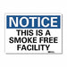 Notice Sign 7 in x 10 in Rflct Sheeting