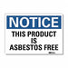 Notice Sign 7inx10in Reflective Sheeting