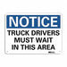 Rflct Loading Unloading Sign 7x10in Alum