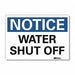 Notice Sign 5inx7in Reflective Sheeting