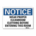 Notice Sign 10inx14in Reflctv Sheeting