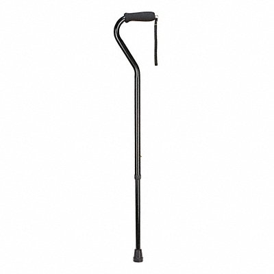 Adjustable Cane Offset 33 in Black