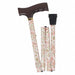 Folding Cane Standard 14 in Beige Floral