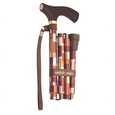 Walking Stick Single 12 in H Maple Wood