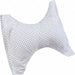 Rest Pillow 19inLx26inW Wht Plystr Fiber