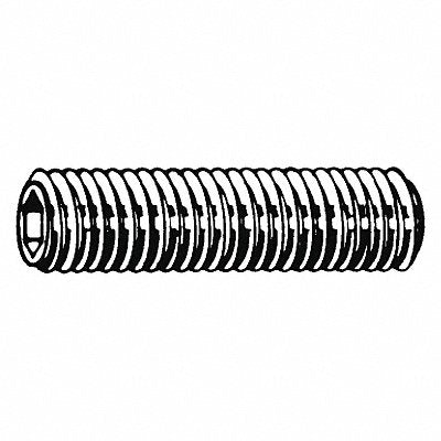 ScktStScrw FlatPt #5-40 1/4 L PK100