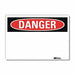 Danger Sign 5inx7in Reflective Sheeting