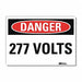 Danger Sign 7inx10in Reflective Sheeting